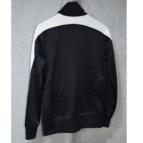 Nike Dri-FIT Full Zip Track Jacket Black White Size Large - Picture 4 of 4
